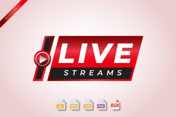 Download Live Streaming Icon 3D PNG Vector - Live Collection