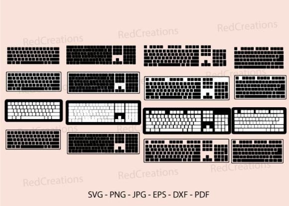 Download Computer Keyboard Svg Bundle - Computer Collection