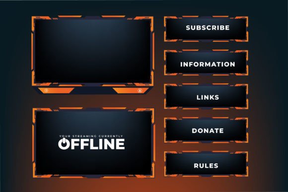 Download Live Streaming Screen Interface Vector - Live Collection